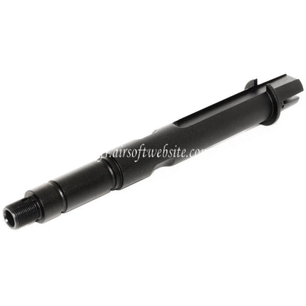 E&C 7,75/8,5 Zoll Aluminium-Außenlauf -14mm CCW passend für E&C 416 G-Style Serie AEG Airsoft-Gewehr Schwarz