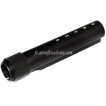 E&C 168mm 5-Positions Extended Crosse Buffer Tube Adaptateur Convient pour E&C 416A5 Série AEG Fusil Airsoft