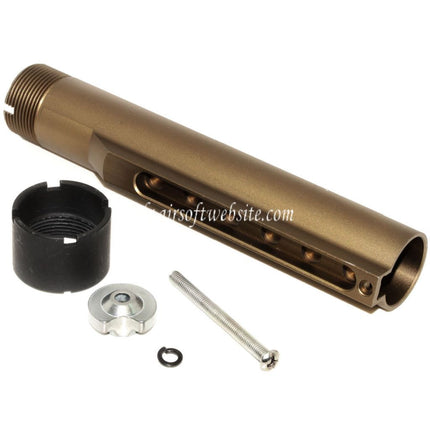 E&C 168mm 5-Positions Extended Crosse Buffer Tube Adaptateur Convient pour E&C 416A5 Série AEG Fusil Airsoft