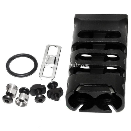 5KU CNC Aluminum KeyMod M-LOK Ultralight Vertical Poignée Type-1 Noir