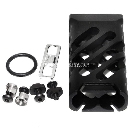 5KU CNC Aluminum KeyMod M-LOK Ultralight Vertical Poignée Type-1 Noir