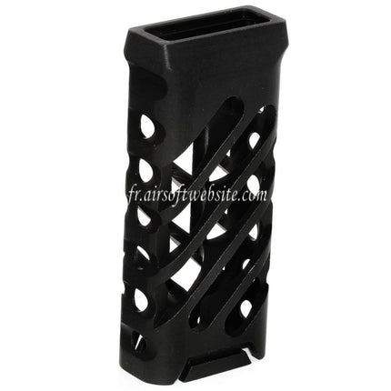 5KU CNC Aluminum KeyMod M-LOK Ultralight Vertical Poignée Type-2 Noir