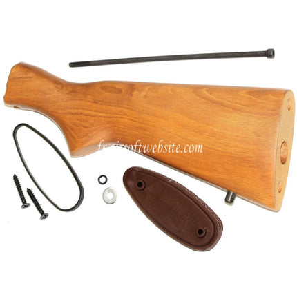 APS Bois véritable Butt Crosse Convient pour APS Classic Style MK2 MK-II MK3 MK-III CAM870 Gaz Shotgun Airsoft