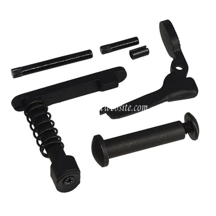 E&C MUR Style Haut Bas Métal Boîtier avec 20mm Top Rail Convient pour E&C Tokyo Marui QD V2 Vitesse Boîte M4 M16 Série AEG Fusil Airsoft Noir