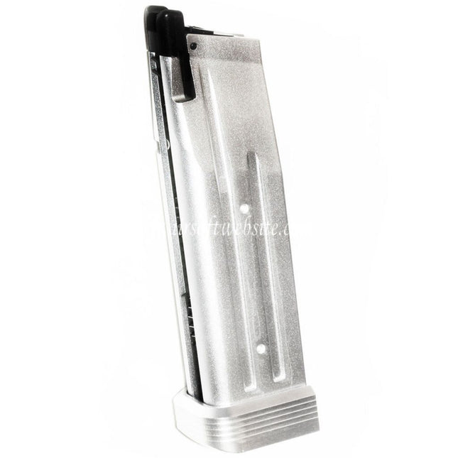 KF Airsoft Léger CNC Aluminum 30 Billes Gaz Chargeur Convient pour Hi-Capa Série GBB Pistolet