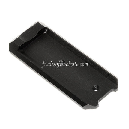 KF Airsoft CNC Aluminum Pistolet Poignée Le Châssis Ensemble Rail Plaque Convient pour Tokyo Marui Hi-Capa Série GBB Pistolet
