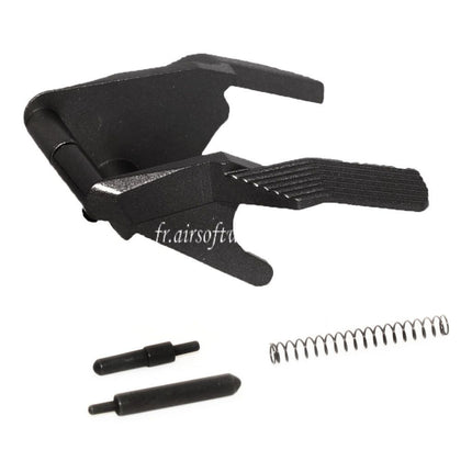 KF Airsoft Aluminum Glissière Verrou Pouce Sûreté Ambi Convient pour Tokyo Marui Hi-Capa GBB Pistolet