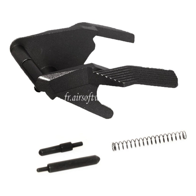 KF Airsoft Aluminum Glissière Verrou Pouce Sûreté Ambi Convient pour Tokyo Marui Hi-Capa GBB Pistolet