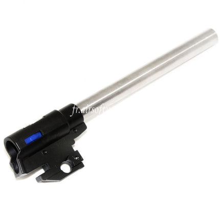 KF Airsoft 112mm 6.08mm Inner Barrel Hop Up Chamber Set Suitable for KJ AW WE Tokyo Marui Hi-Capa Series GBB Pistol