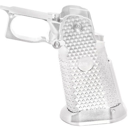 KF Airsoft CNC Aluminum Pistolet Poignée Le Châssis Ensemble Convient pour ARMY ARMAMENT R501 R601 R603 EMG AW WE Tokyo Marui Hi-Capa Série GBB Pistolet