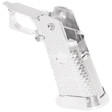 KF Airsoft CNC Aluminum Pistolet Poignée Le Châssis Ensemble Convient pour ARMY ARMAMENT R501 R601 R603 EMG AW WE Tokyo Marui Hi-Capa Série GBB Pistolet