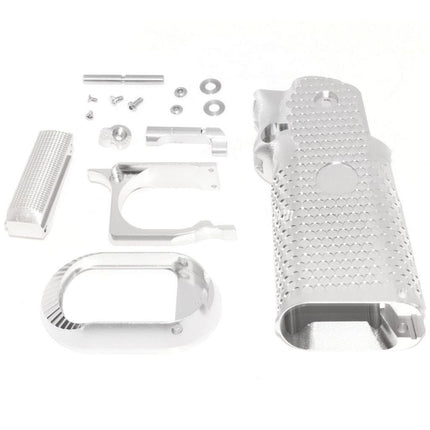 KF Airsoft CNC Aluminum Pistolet Poignée Le Châssis Ensemble Convient pour ARMY ARMAMENT R501 R601 R603 EMG AW WE Tokyo Marui Hi-Capa Série GBB Pistolet