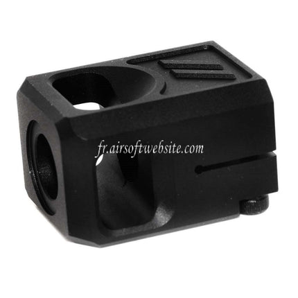 5KU CNC Aluminium Compensateur V2 -14mm CCW sens antihoraire Convient pour G17 GBB Pistolet Airsoft