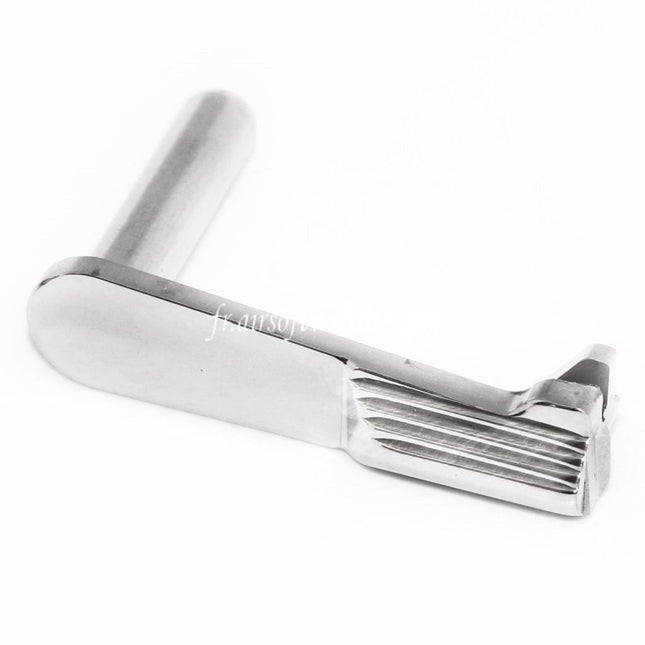 5KU Glissière Verrou Type-3 Convient pour Tokyo Marui Hi-Capa Série GBB Pistolet Airsoft Argent