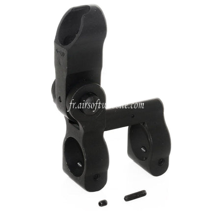 Golden Eagle SPR Style Tactical Folding Front Sight Fits M4 M16 Series AEG Airsoft Rifle