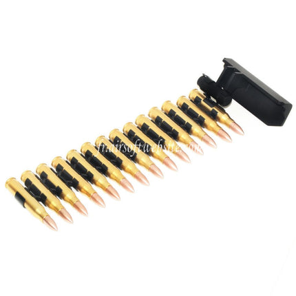 Golden Eagle 2600 Kugeln Elektrisches Trommelmagazin Passend für Golden Eagle FightLite MCR LMG M4 Serie AEG Airsoft Gewehr Schwarz