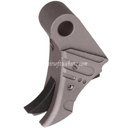 5KU SSVI Style CNC Aluminium Gâchette Convient pour WE Tokyo Marui G17 G19 G34 Série GBB Pistolet Airsoft