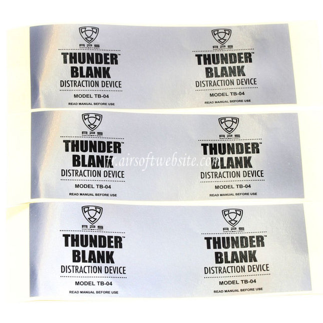 APS HAKKOTSU 3pièces Thunder B Co2 Grenade Sonore Haltère Cartouche avec Core