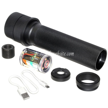 5KU PBS-1 Silencieux avec Spitfire Traceur Convient pour -14mm CCW sens antihoraire Canon AK Série Fusil Airsoft