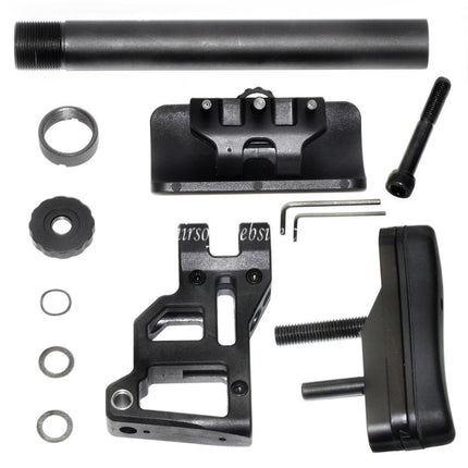 CYMA Tactical SPR Crosse Convient pour CYMA CM708 Série Sniper / Tokyo Marui M4 AEG Fusil Airsoft Noir