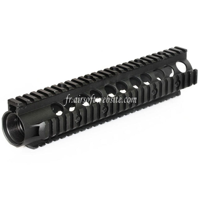 CYMA 10.5 Pouces 265mm Aluminum Haut Cut RAS Rail de Garde-Main Convient pour CYMA G&P VFC King Arms Tokyo Marui M4 AEG GBB Fusil Airsoft Noir