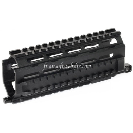 CYMA 170mm Aluminum Rail de Garde-Main Convient pour CYMA Tokyo Marui SIG 552 AEG Fusil Airsoft Noir