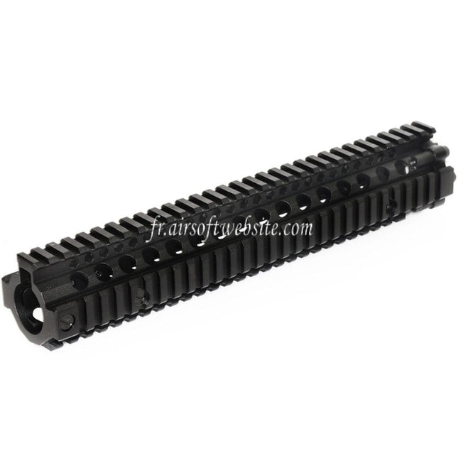 CYMA 304mm Aluminum MK18 Style RAS Rail de Garde-Main Convient pour CYMA M4 M16 AEG Fusil Airsoft Noir