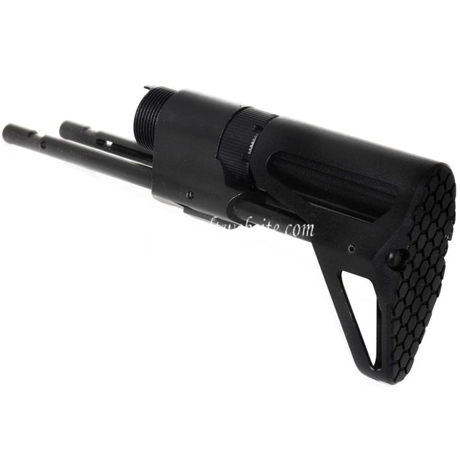 5KU PDW Rétractable Sliding Crosse Convient pour GHK VFC WE (WE-TECH) WA M4 Série GBB Fusil Airsoft Noir