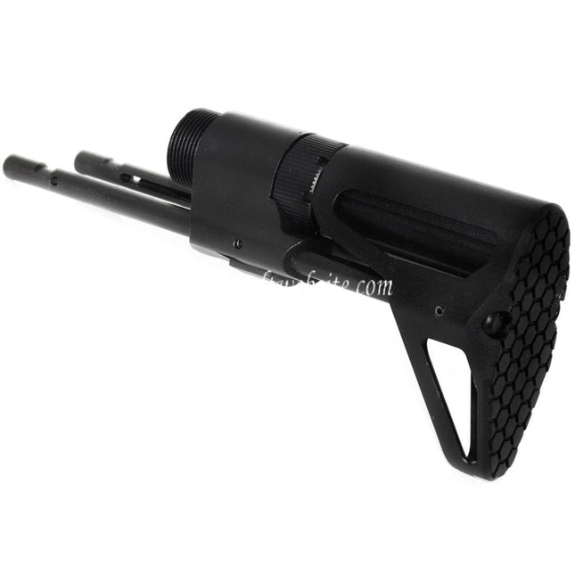 5KU PDW Rétractable Sliding Crosse Convient pour Tokyo Marui M4 MWS GBB Fusil Airsoft Noir