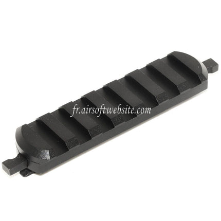 Airsoft Website 7-Slots Rail Section M-LOK QD Montage Noir