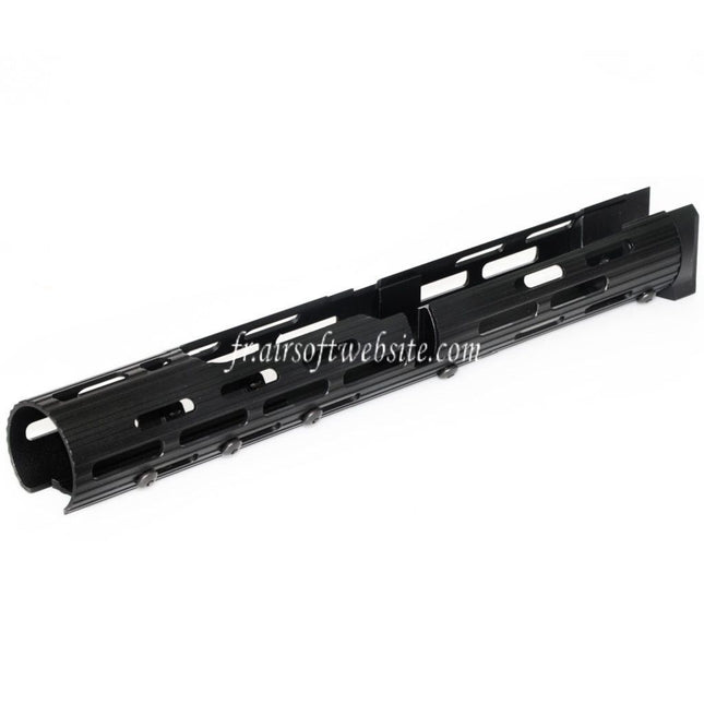CYMA 330mm Tubular M-LOK Garde-Main Convient pour CM039D AKM AK74 AK103 Série AEG Fusil Airsoft Noir