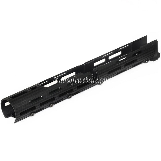 CYMA 330mm Tubular M-LOK Garde-Main Convient pour AKM AK74 AK103 Série AEG Fusil Airsoft Noir