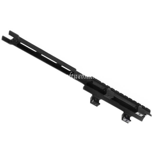 Airsoft Website 295mm Extended Top Rail Viseur Montage Convient pour CYMA Tokyo Marui MP5 Série AEG Fusil Noir