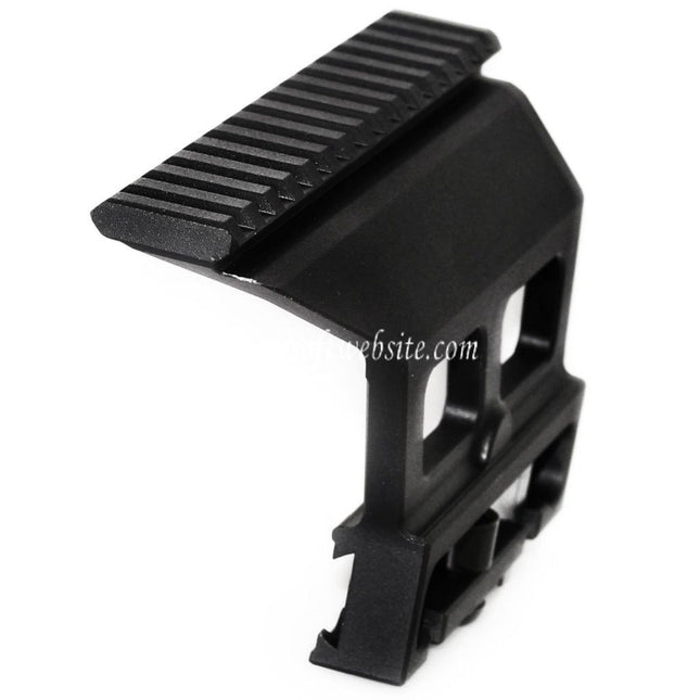 CYMA 155mm Aluminum Railed QD Lunette Montage Convient pour SVD AK Série AEG Fusil Airsoft Noir