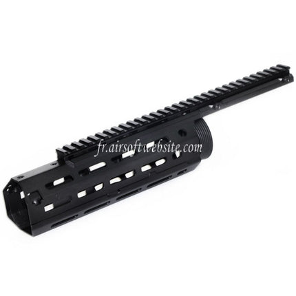 CYMA 360mm M-LOK Rail de Garde-Main Convient pour M4 M16 Série AEG Fusil Airsoft Noir