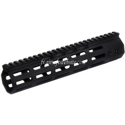 APS 9.75 Pouces 248mm EMG NOVESKE NSR Gen 4 RIS M-LOK Rail de Garde-Main Convient pour AR M4 M16 Série AEG Fusil Airsoft Noir