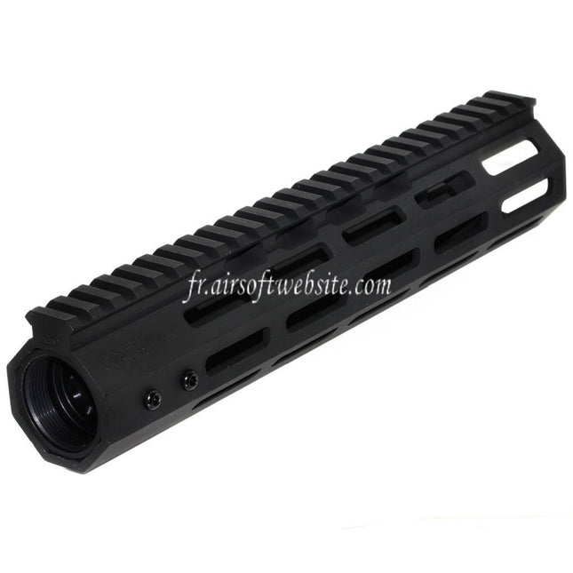 APS 9.75 Pouces 248mm EMG NOVESKE NSR Gen 4 RIS M-LOK Rail de Garde-Main Convient pour AR M4 M16 Série AEG Fusil Airsoft Noir
