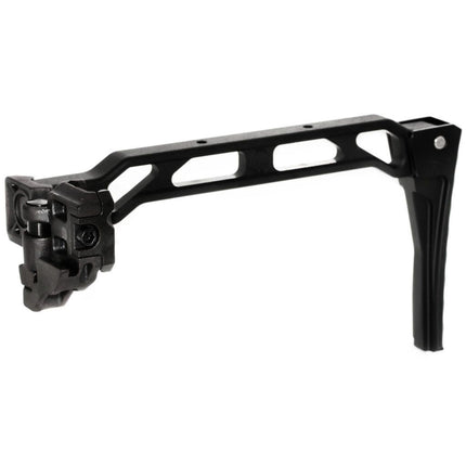 5KU 198mm AB-8R Style avec Pliable Mech Butt Plaque Crosse Convient pour 1913 Picatinny Rail System Fusil Airsoft Noir