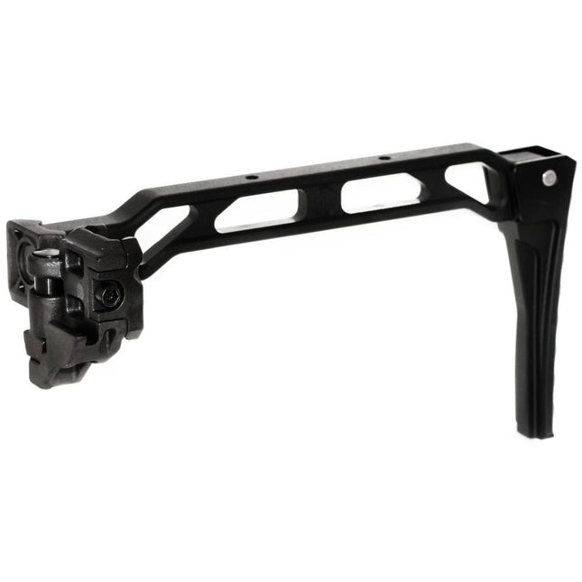 5KU 198mm AB-8R Style avec Pliable Mech Butt Plaque Crosse Convient pour 1913 Picatinny Rail System Fusil Airsoft Noir