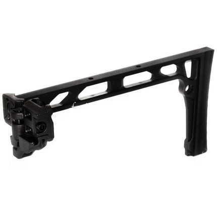 5KU 206mm SS-8 Style avec Pliable Mech Crosse Convient pour 1913 Picatinny Rail System Fusil Airsoft Noir