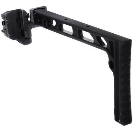 5KU 206mm SS-8 Style avec Pliable Mech Crosse Convient pour 1913 Picatinny Rail System Fusil Airsoft Noir