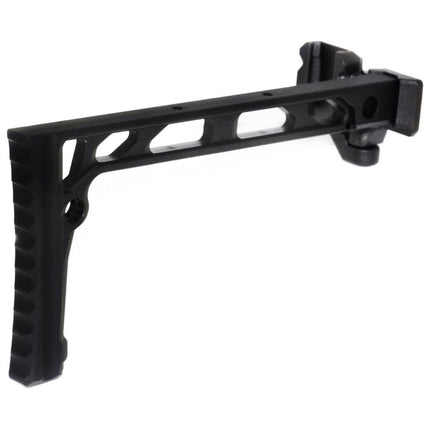 5KU 206mm SS-8 Style avec Pliable Mech Crosse Convient pour 1913 Picatinny Rail System Fusil Airsoft Noir