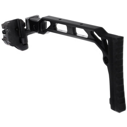 5KU 206mm SS-8R Style avec Pliable Mech Crosse Convient pour 1913 Picatinny Rail System Fusil Airsoft Noir
