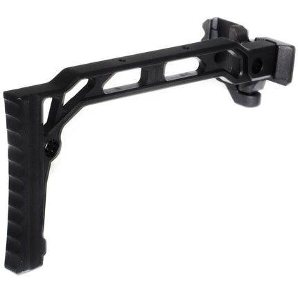 5KU 206mm SS-8R Style avec Pliable Mech Crosse Convient pour 1913 Picatinny Rail System Fusil Airsoft Noir