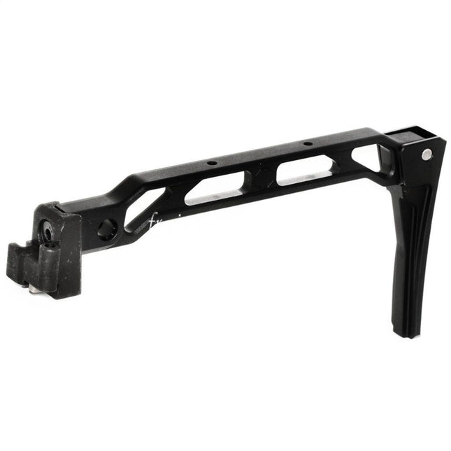 5KU 198mm AB-8R Style avec Pliable Butt Plaque Crosse Convient pour D-Boys GHK LCT CYMA AK Série Fusil Airsoft Noir