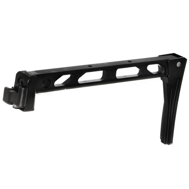 5KU 198mm AB-8 Style avec Pliable Butt Plaque Crosse Convient pour D-Boys GHK LCT CYMA AK Série Fusil Airsoft Noir