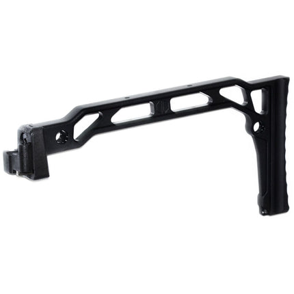5KU 206mm SS-8R Style Butt Plaque Crosse Convient pour D-Boys GHK LCT CYMA AK Série Fusil Airsoft Noir