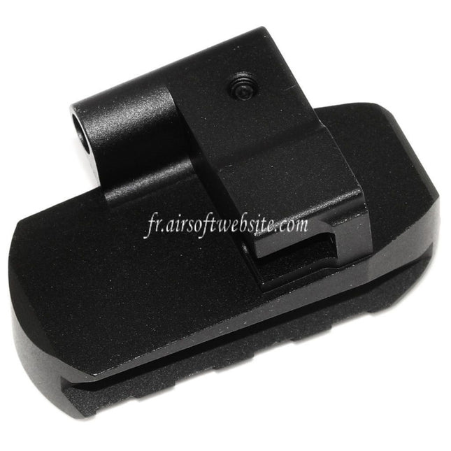 5KU M1913 Picatinny Rail Crosse Base Adaptateur avec QD Sangle Hole Convient pour E&L AK Série Fusil Airsoft Noir
