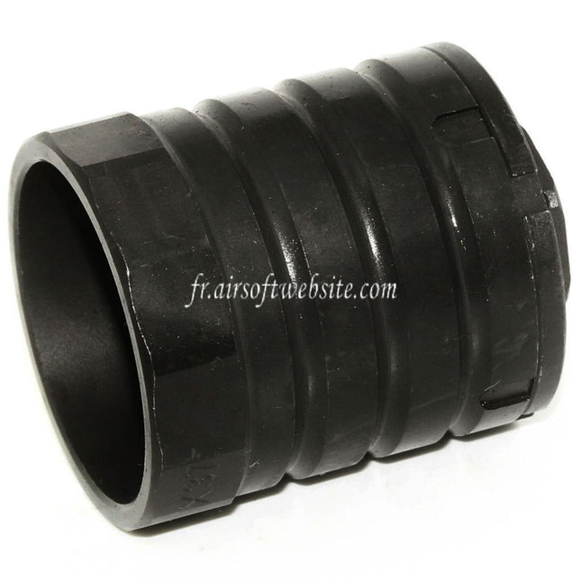 5KU 48mm 360 X37 Frein de Bouche Cache-Flamme avec Blast Shield Convient pour -14mm CCW sens antihoraire Canon Fusil Airsoft Noir