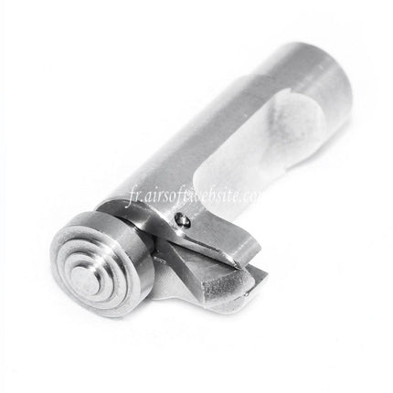 5KU Ambi Détente de Chargeur Type-1 Convient pour Tokyo Marui 1911A1 1911 Série GBB Pistolet Airsoft Argent